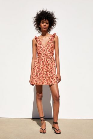 ROBE RUSTIQUE IMPRIMÉE