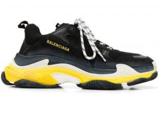 Triple S Black Yellow White