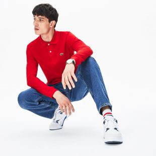 Polo classique Lacoste L.12.12 à manches longues