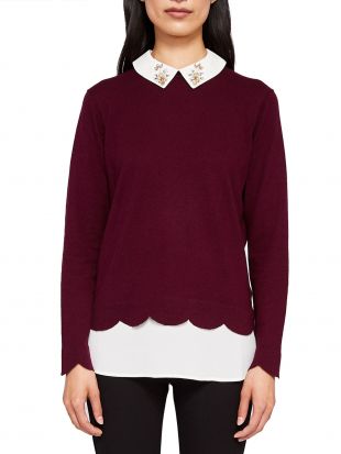 Pull Suzaine Marron