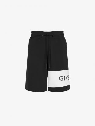 Bermuda à bande brodée GIVENCHY | GIVENCHY Paris