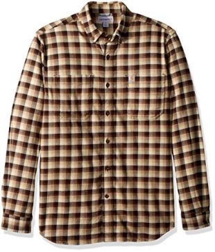 Carhartt Men's Rugged Flex Hamilton Plaid Shirt