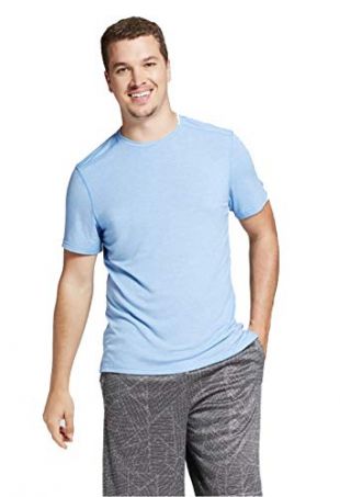 Champion C9 Men's Soft Touch T-Shirt - Light Blue Heather -