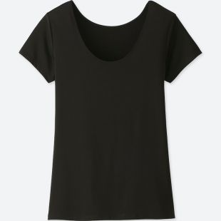 Scoop Neck Short Sleeve T Shirt