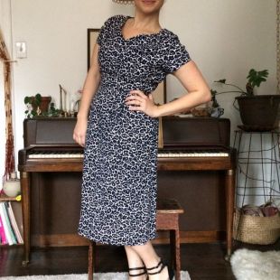 Veste robe vintage des années 60
