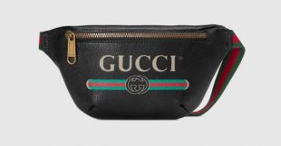 Gucci - Sac ceinture Gucci Print petite taille