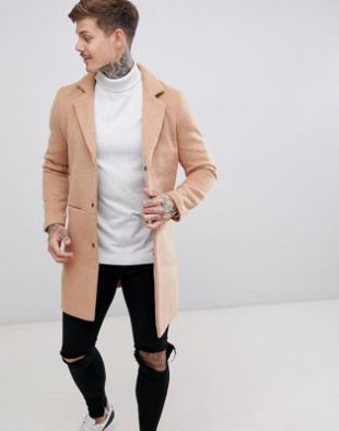 boohooMAN - Pardessus - Fauve | ASOS