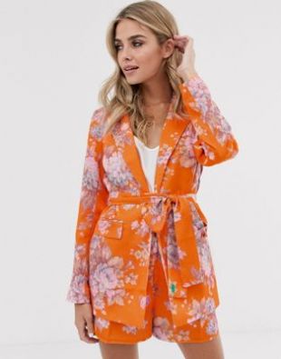 ASOS DESIGN - Blazer à fleurs | ASOS