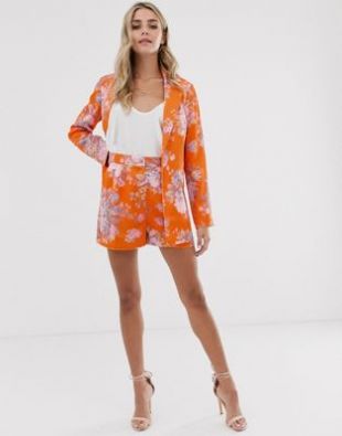 ASOS DESIGN - Short de costume à fleurs | ASOS