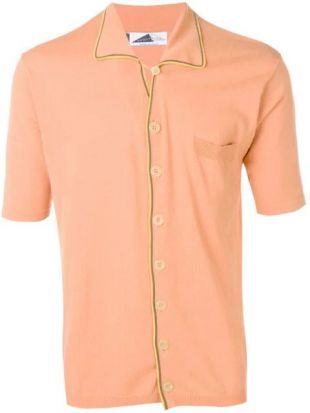 Anglozine Chemise Marcello En Maille à Manches Courtes - Farfetch