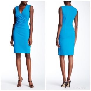 Layne Sheath Dress Atlantis Blue