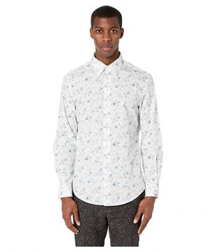 Slim Fit Floral Sport Shirt