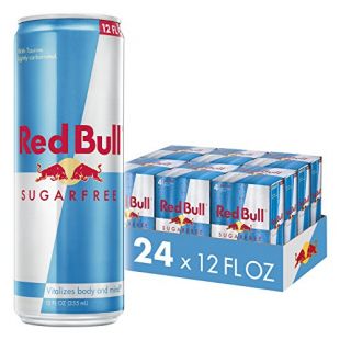Red Bull Energy Drink, Sugar Free, Sugarfree, 12 Fl Oz (24 Count)