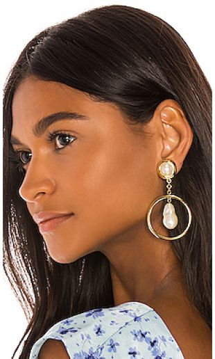 BOUCLES D'OREILLES BRIDGETTE en Gold