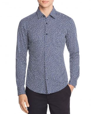 Floral-Print Jersey Slim Fit Shirt