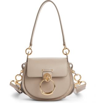 Chloé - Small Tess Calfskin Leather Shoulder Bag