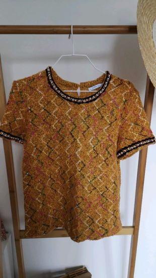 Blouse Zara tweed