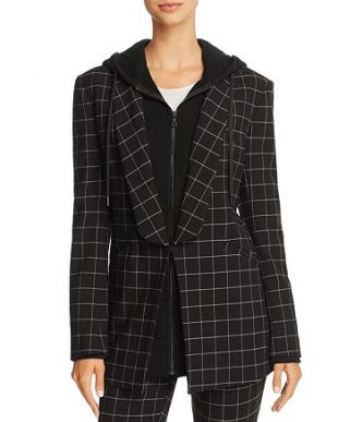 Skye Layered-Look Boyfriend Blazer