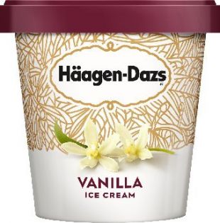 Haagen-Dazs, Vanilla Ice Cream, Pint (8 Count)