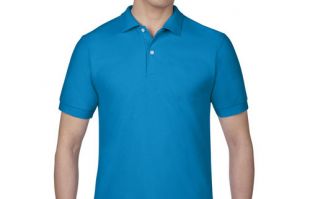 Polyester Honeycomb Collar T Shirt