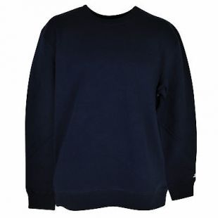 Navy Blue Sweater Pullover Solid