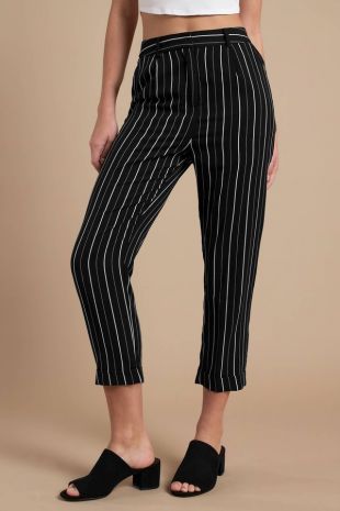Techno Crepe Wrap Pants