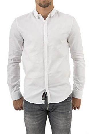 Superdry Chemise m40001ar Blanc H XXL