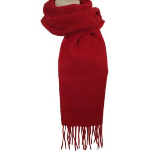 Echarpe Cachemire Rouge