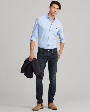 Checked Poplin Shirt - All Fits