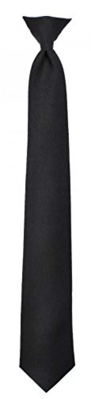 Rothco Police Issue Clip-On Neckties, Black, 22 Inches