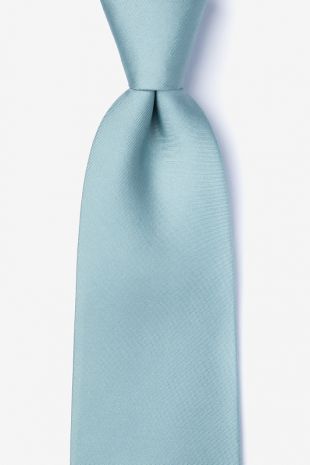 Silver Sage 100% Silk Extra Long Tie