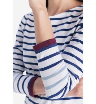 T-shirt Dallas marinière