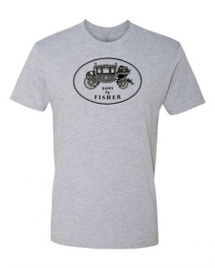 Brand new BODY BY FISHER  V8 emblem Shirt