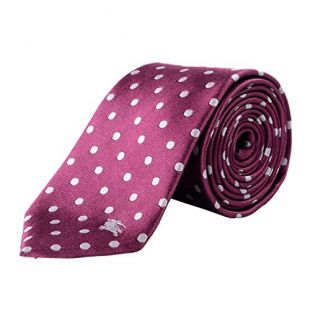 Burberry 100% Silk Multi-Color Polka Dot Men's Tie