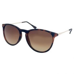 Round Sunglasses ; Brown