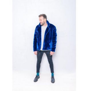 manteau de culture en fausse fourrure solide, veste courte à manches courtes manteau de fourrure végétalien, veste de poche en fourrure de nounours, veste à col, bouton jusqu'à veste avant