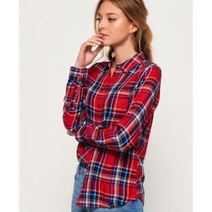 Chemisier à carreaux Anneka