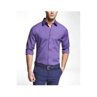 Men Formal Purple Shirts