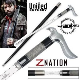 Z Nation canne Murphy licence officielle épée haut de gamme