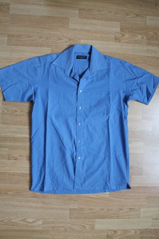 Chemise homme Realtree pêche moyenne bouton bleu manches