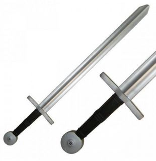 Épée injectée en mousse Templière médiévale, main et demi-épée, pour accessoires médiévaux fantaisies