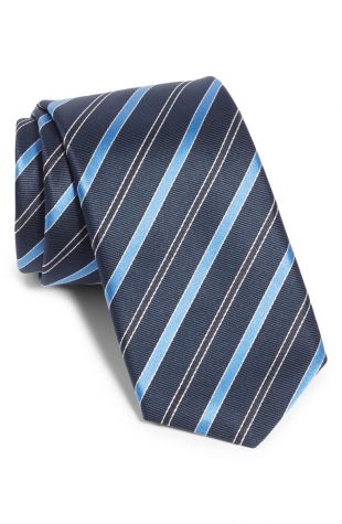 Stripe Silk Tie