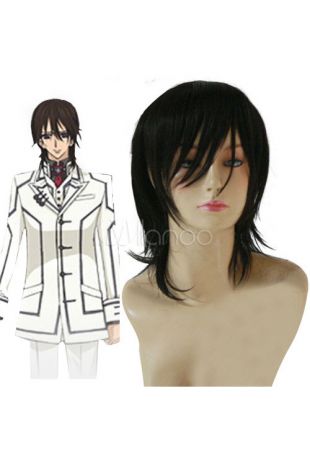 Perruque noire de Vampire Knight