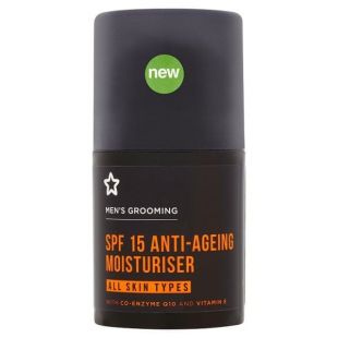Superdrug Men s Anti-Ageing Moisturiser with SPF 15 50ml