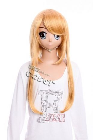 Cool-Coser Fullmetal Alchemist Winry Rockbell Wig 105cm 41inch Party Wigs New Cosplay Wig