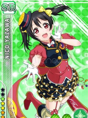 Love Live ! Yazawa Nico Kawaii Cosplay Costume