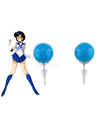 Boucle d'oreille comme Mizuno Ami de Sailor Moon