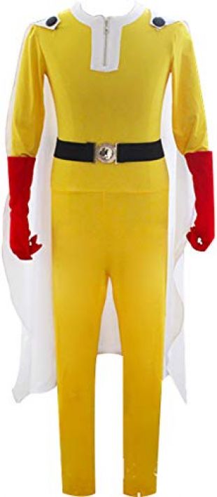 One-Punch Man Saitama Caped Baldy Cosplay Costume pre Made