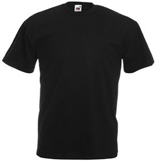 Black T-Shirt Plain Tee Apparel Clothing for him or her