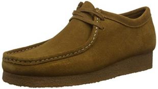 Clarks ORIGINALS Wallabee Mens Wallabee Shoes in Cola Suede - 9 US